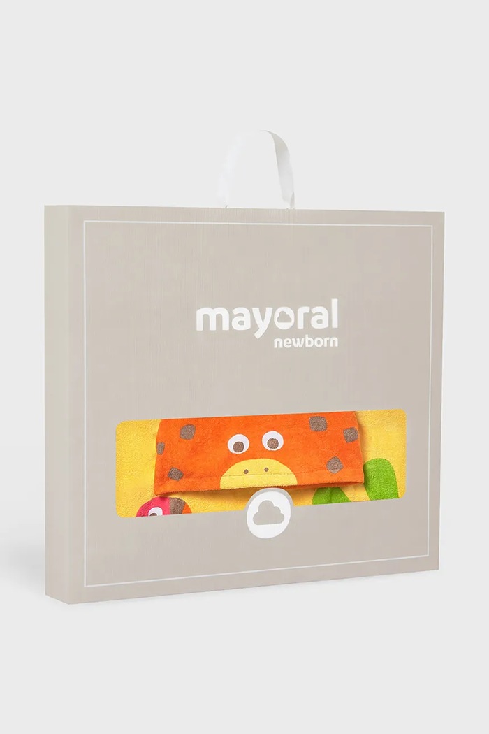 Παιδική βαμβακερή πετσέτα Mayoral Newborn κίτρινο 9113.2Q.Newborn.PPY2