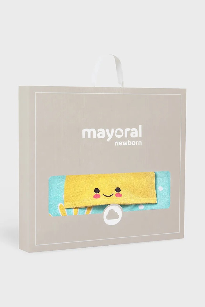 Παιδική βαμβακερή πετσέτα Mayoral Newborn μπλε 9113.2Q.Newborn.PPY2
