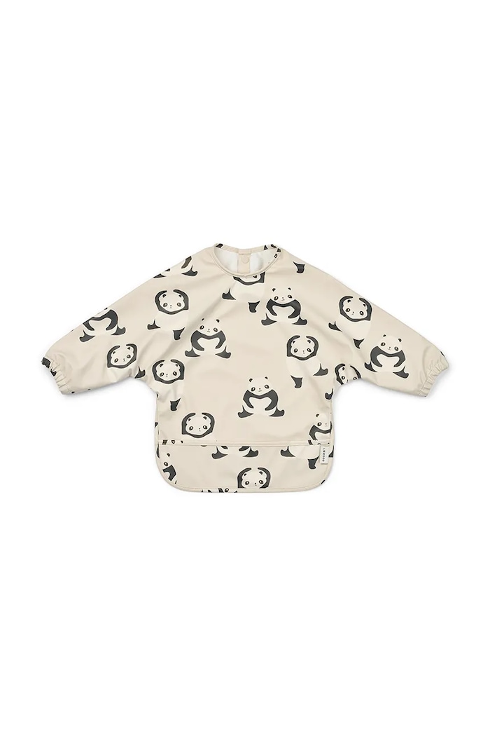 Βρεφική σαλιάρα Liewood Merle Printed Cape Bib μπεζ LW18136.PPY2