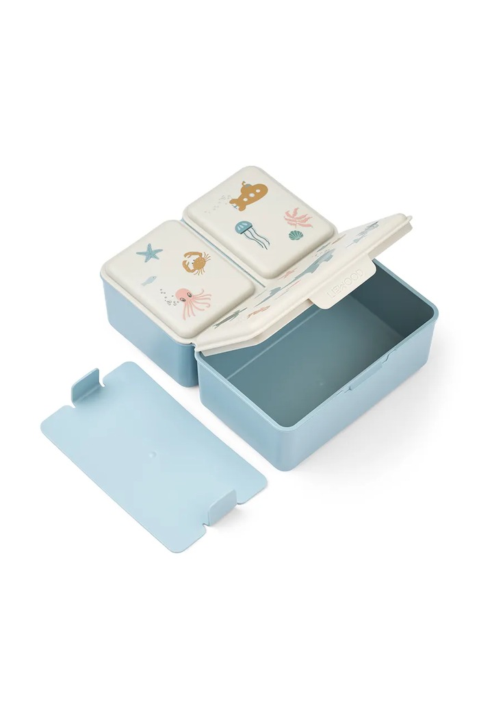 Detský obedár Liewood Driss Lunchbox LW19266.PPY2 modrá SS26