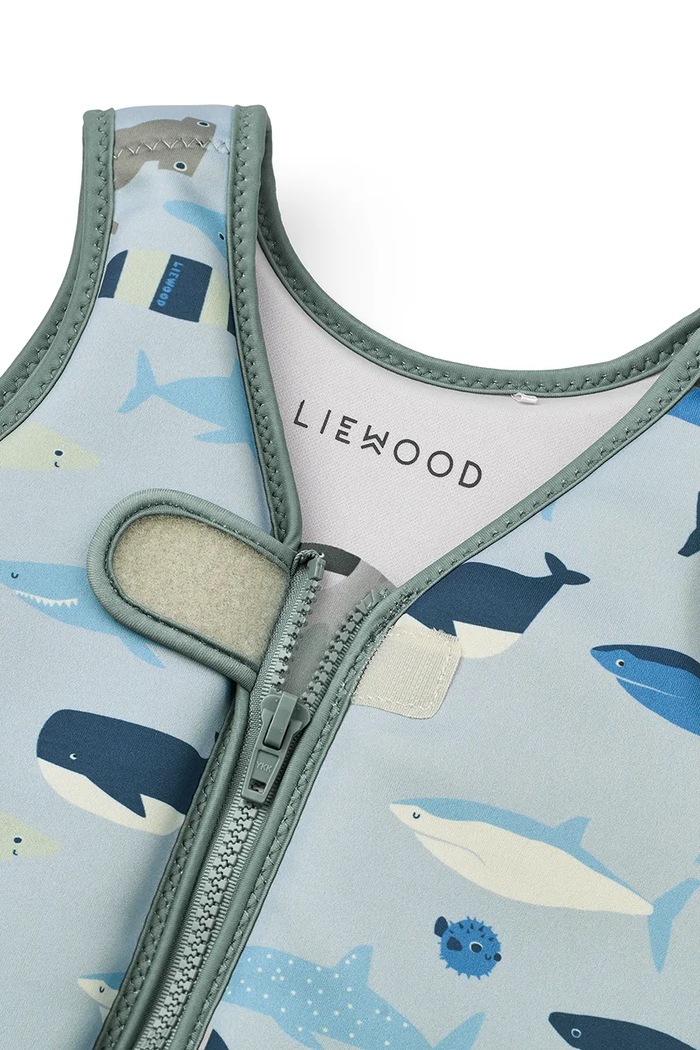 Chłopiec Liewood kamizelka do pływania Dove Swim Vest LW19588.PPY2 niebieski