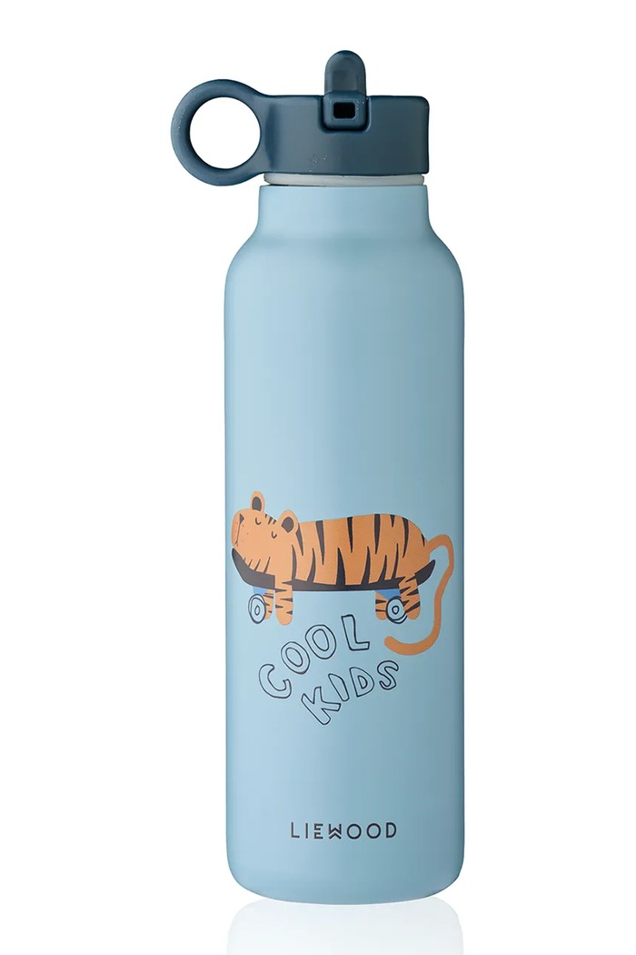 Fľaša na vodu Liewood Falk Water Bottle 500 ml LW19616.PPY2 modrá SS26