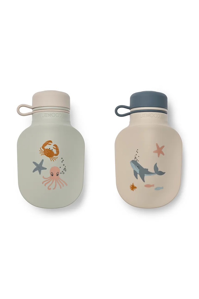 Detská fľaša Liewood Lizzie Smoothie Bottle 2-Pack 2-pak béžová LW19847.PPY2