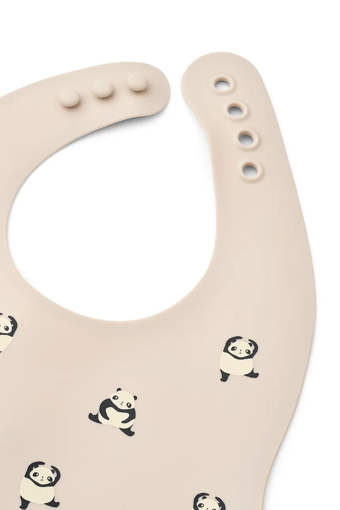 Chlapec Liewood podbradník Ember Printed Bib 2-pack LW20119.PPY2 béžová