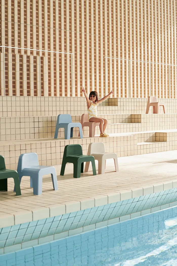 Liewood detské kreslo Chase Chair ružová LW20534.PPY2