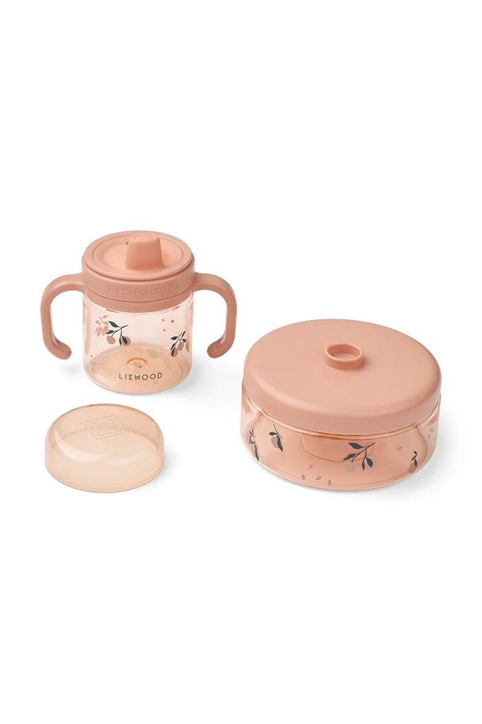 Sada detského riadu Liewood Beatrix Tableware Set oranžová LW20553.PPY2