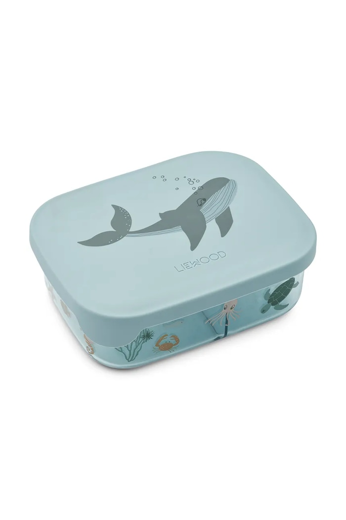Liewood lunchbox dziecięcy Arthur Tritan Lunchbox niebieski LW20635.PPY2
