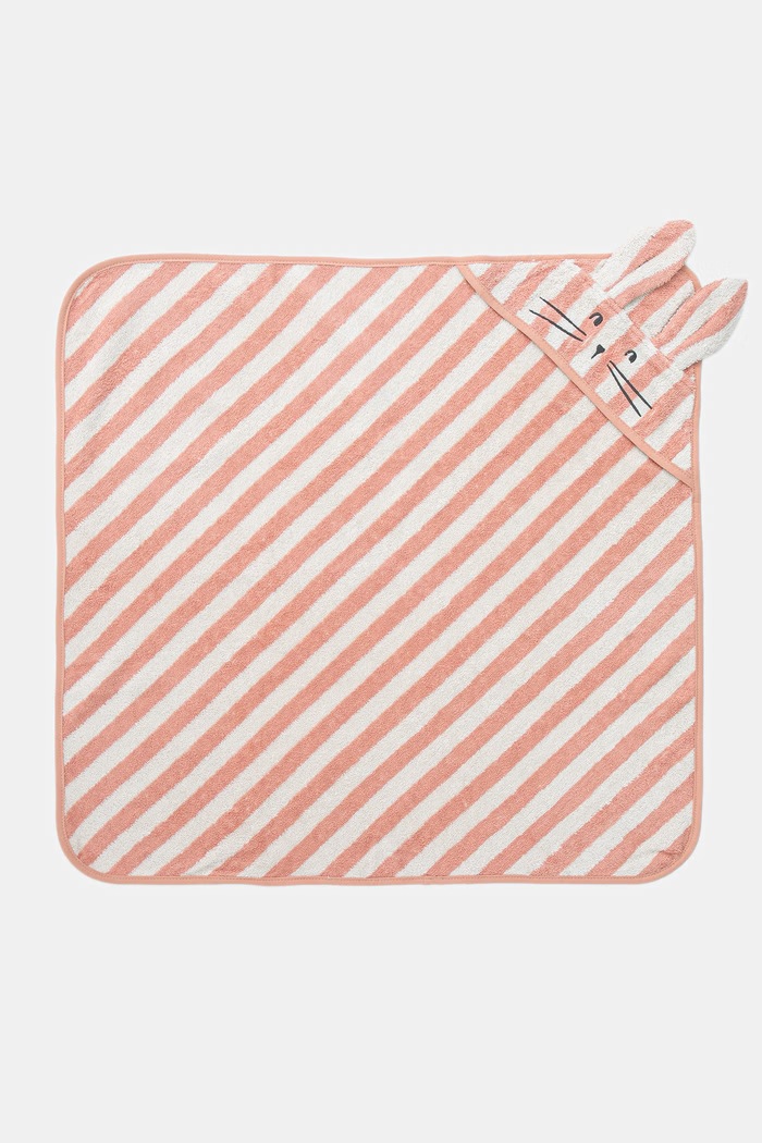 Παιδική πετσέτα Liewood Albert Hooded Towel Βρεφικό προϊόν πορτοκαλί LW20668.PPY2