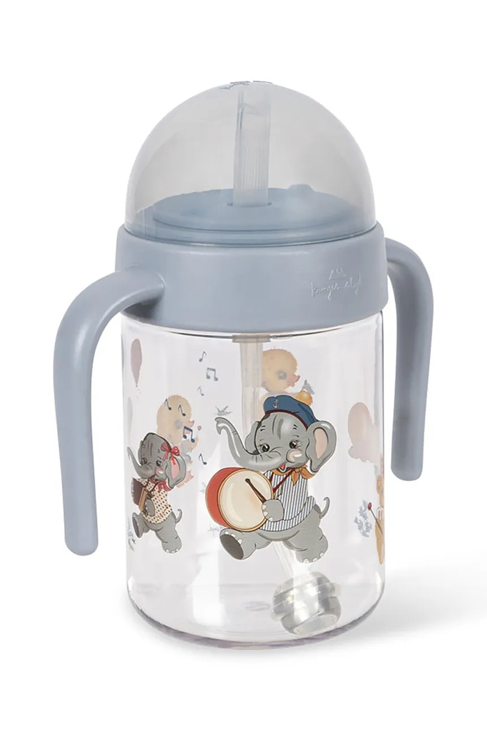 Детска бутилка Konges Sløjd BOTTLE WITH HANDLE KS104707.PPY2 син SS26