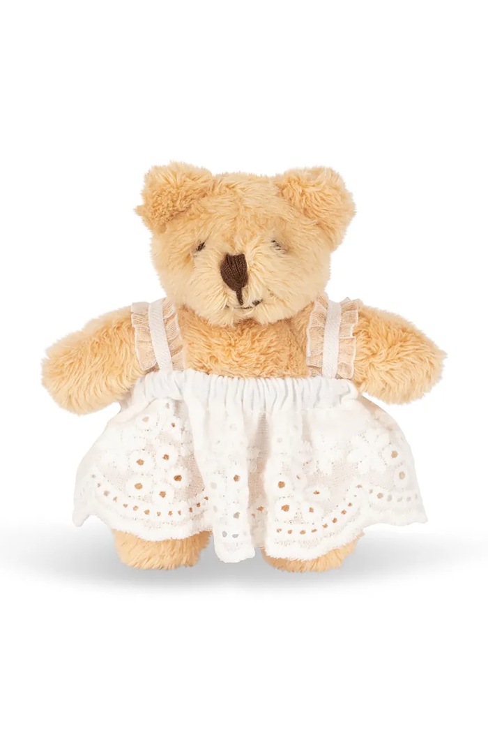 Plyšová hračka Konges Sløjd TINY TEDDY DRESS UP vícebarevná KS105106.PPY2