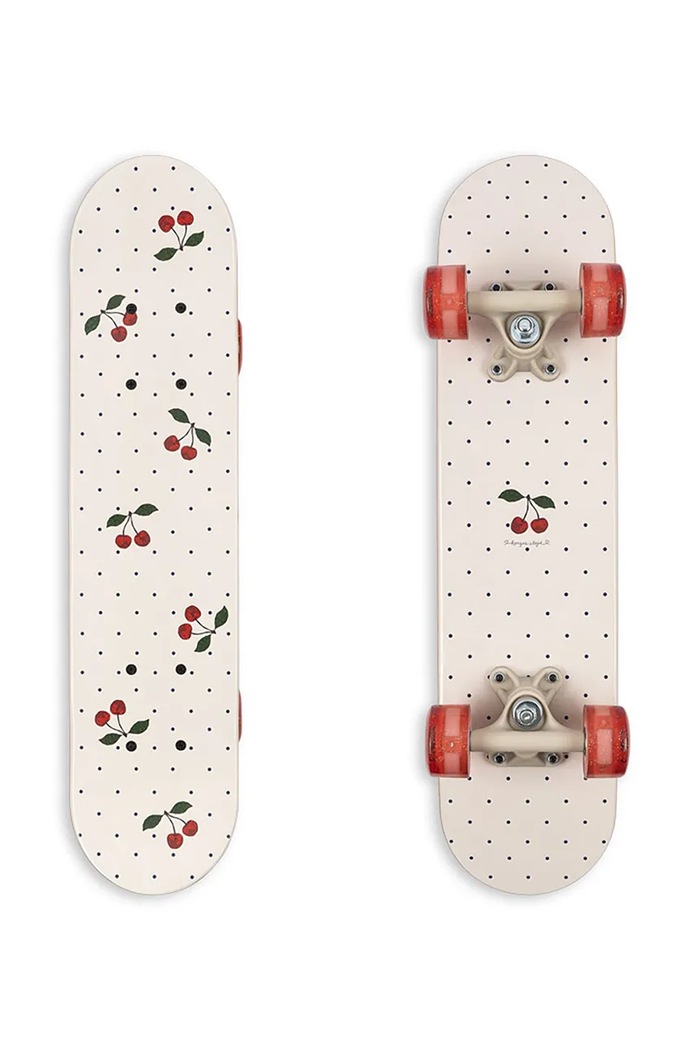 Konges Sløjd skateboard pentru copii SKATEBOARD KS105080.PPY2 bej SS26