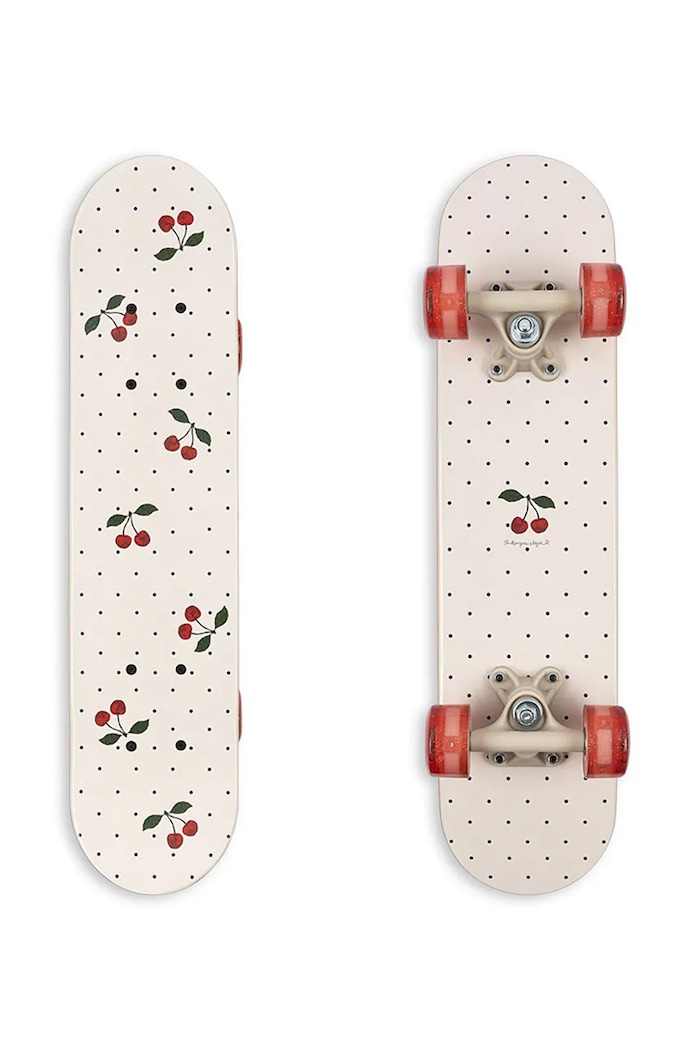 Konges Sløjd skateboard pentru copii SKATEBOARD KS105080.PPY2 bej SS26