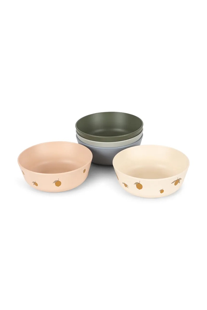 Konges Sløjd bol pentru copii 5 PACK BOWL 5-pack KS104616.PPY2 multicolor SS26