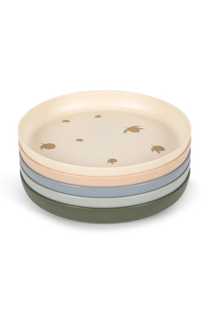 Konges Sløjd o farfurie pentru un copil PLATE 5-pack multicolor KS104618.PPY2