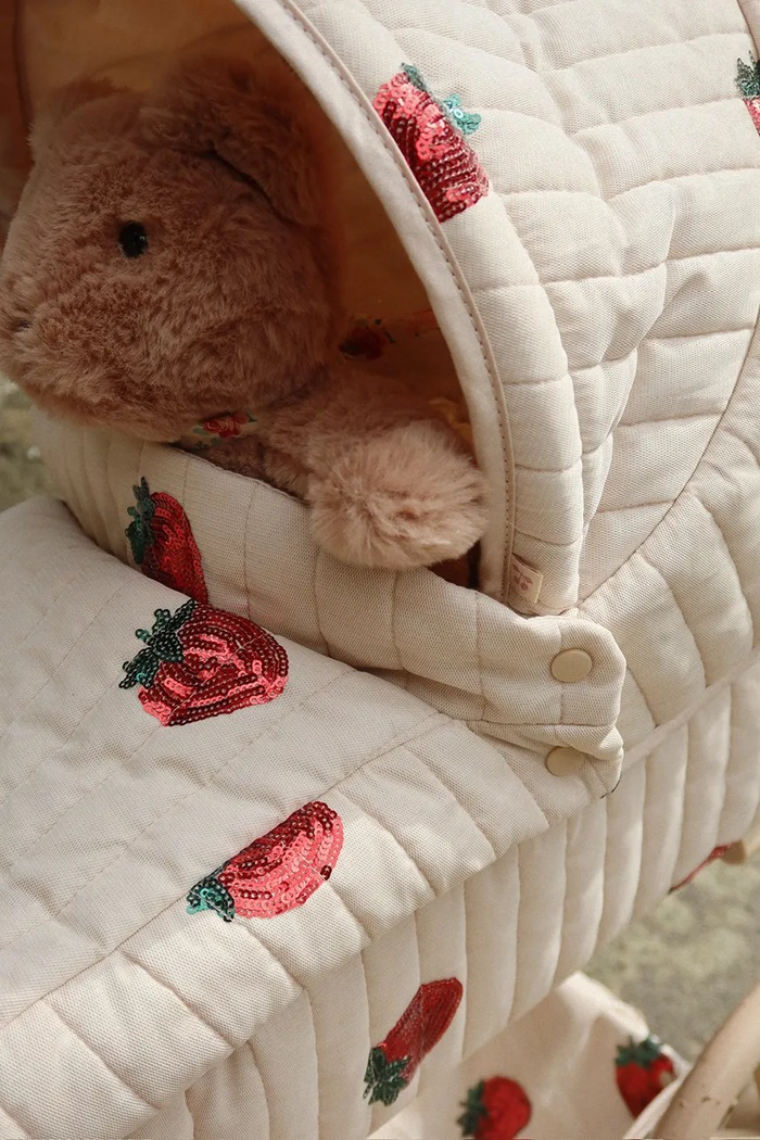Kočík pre bábiky Konges Sløjd MINNIE TULLE DOLL PRAM KS105009.PPY2