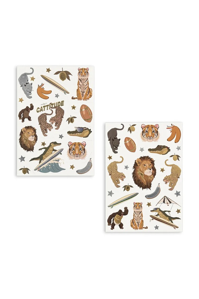 Konges Sløjd tatuaże zmywalne dziecięce TATTOOS KS105096.PPY2 multicolor SS26