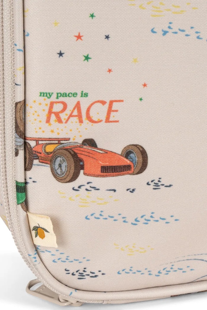 Chlapec Konges Sløjd detská termo taška na obed CLOVER THERMO LUNCH BAG KS104738.PPY2 béžová