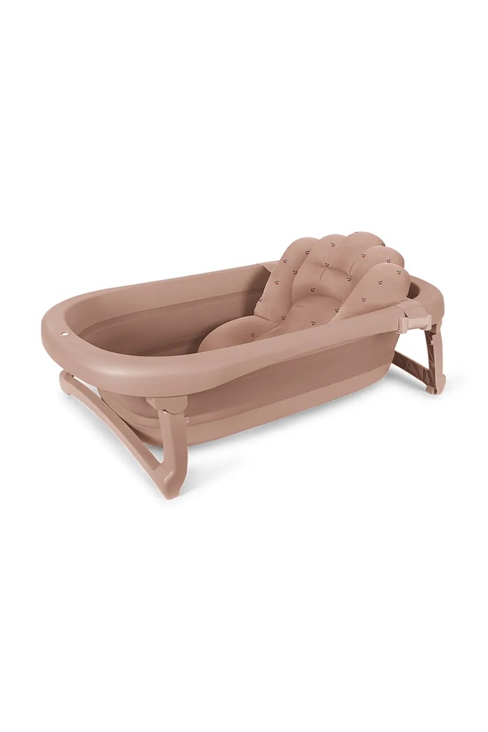 Konges Sløjd Kadica s podlogom za bebe FOLDABLE BATH TUB AND CUSHION KS104819.PPY2 roza SS26