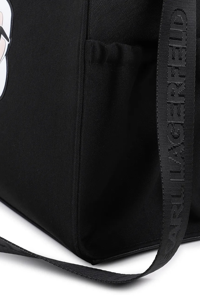 Taška ku kočíku Karl Lagerfeld čierna Z31195
