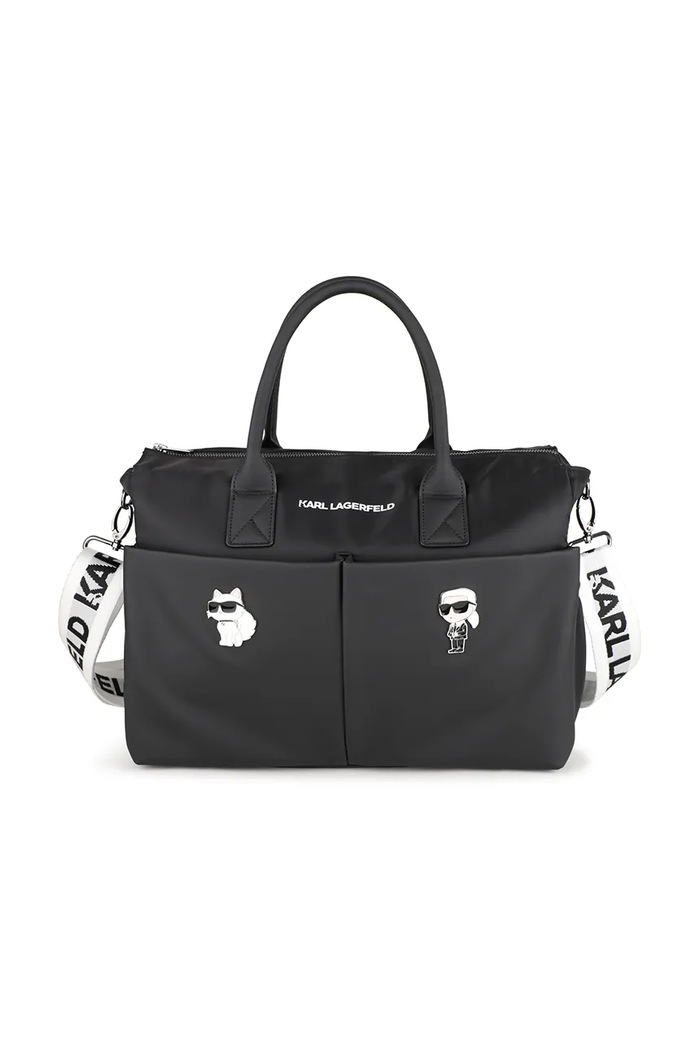 Taška ke kočárku Karl Lagerfeld Z31194 černá SS26