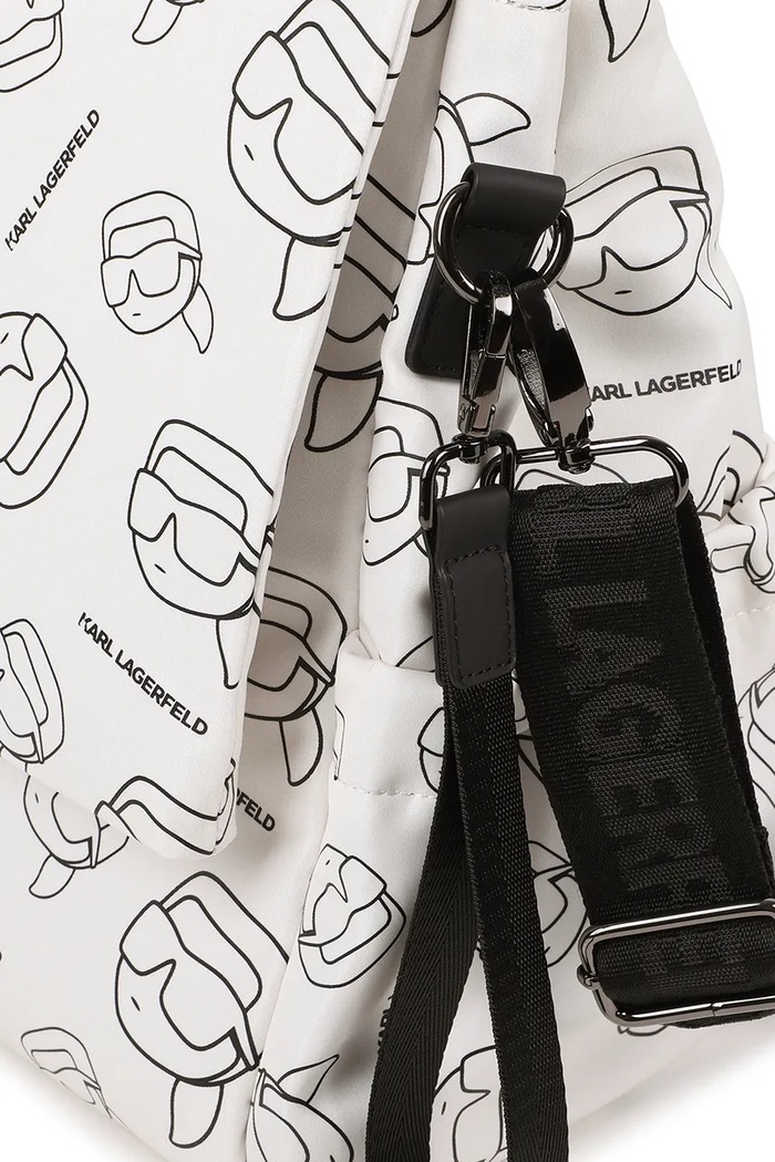 Taška ku kočíku Karl Lagerfeld biela Z31259