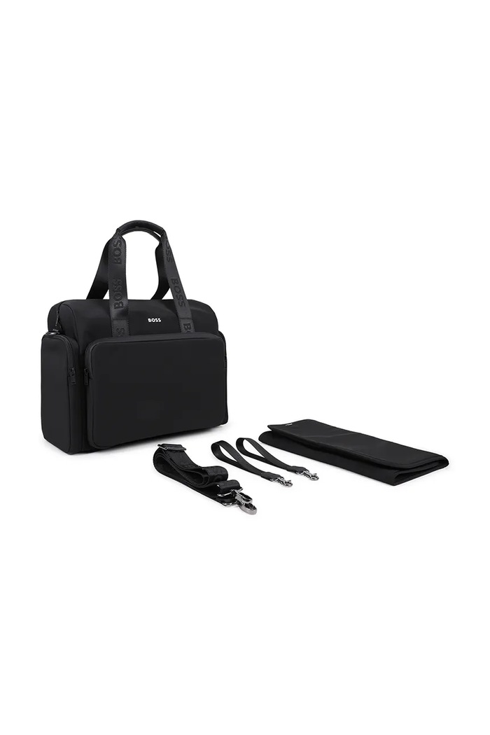 BOSS torba do wózka z matą do przewijania czarny J53107