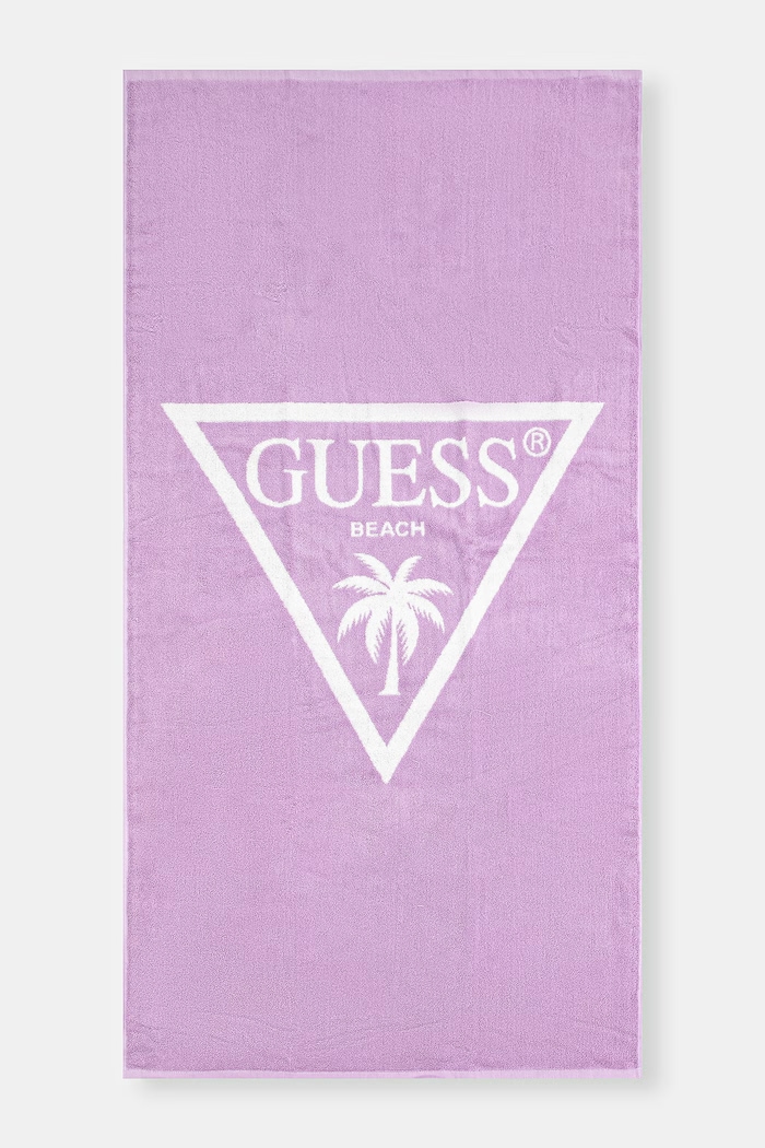 Guess plážový uterák bavlnený fialová H6GZ03.SG00P.PPY2.M