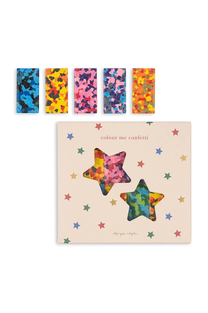 Konges Sløjd Пастели за деца CONFETTI CRAYONS KS103233.PPY2 многоцветен SS26