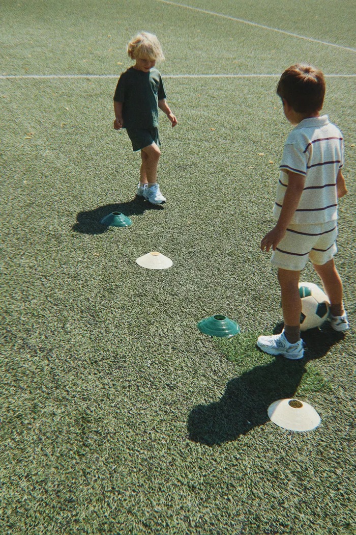 Deklice Konges Sløjd komplet igrač otroški FOOTBALL SET KS105385.PPY2 bež