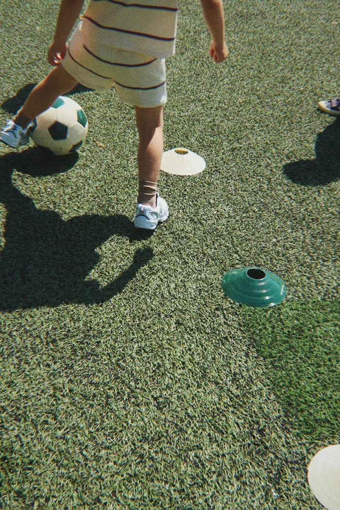 Konges Sløjd komplet igrač otroški FOOTBALL SET bež KS105385.PPY2