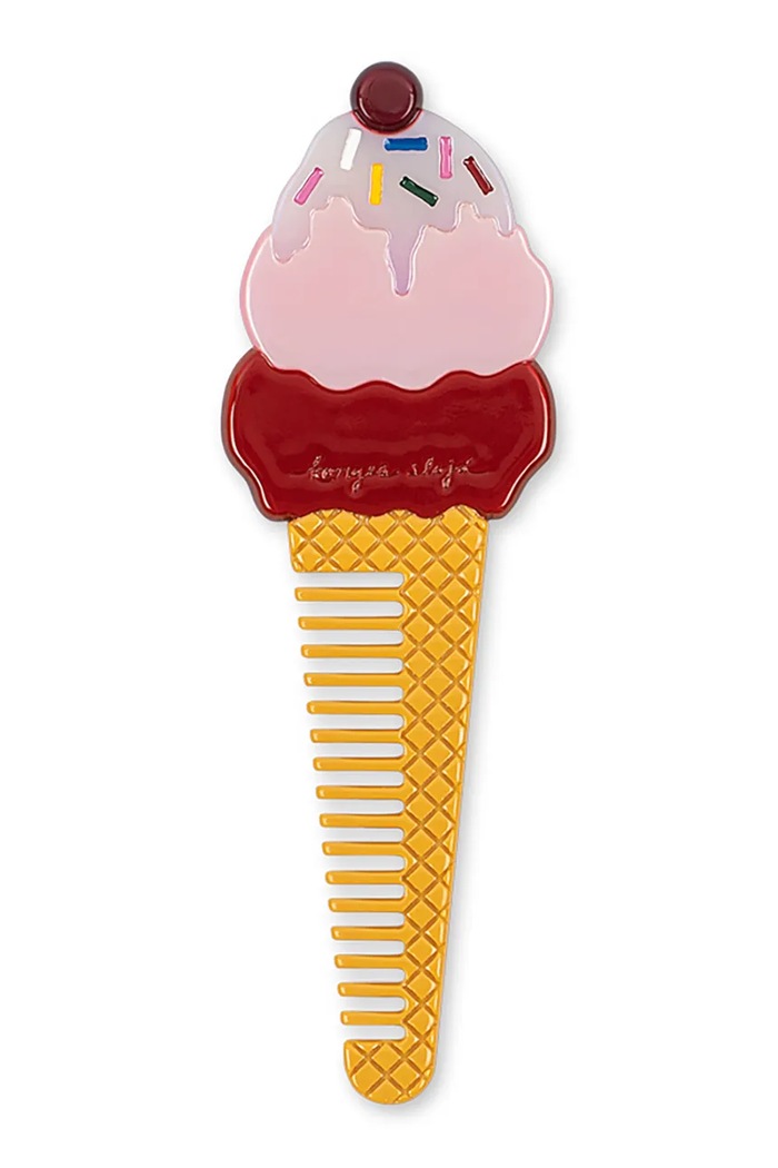 Konges Sløjd súprava starostlivosti detská ICE CREAM COMB KS105421.PPY2 ružová SS26