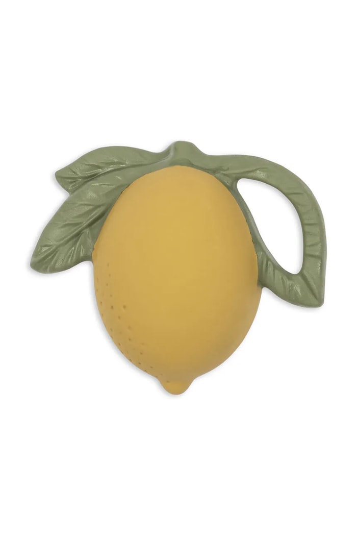 Konges Sløjd gryzak niemowlęcy LEMON TEETHER żółty KS105446.PPY2