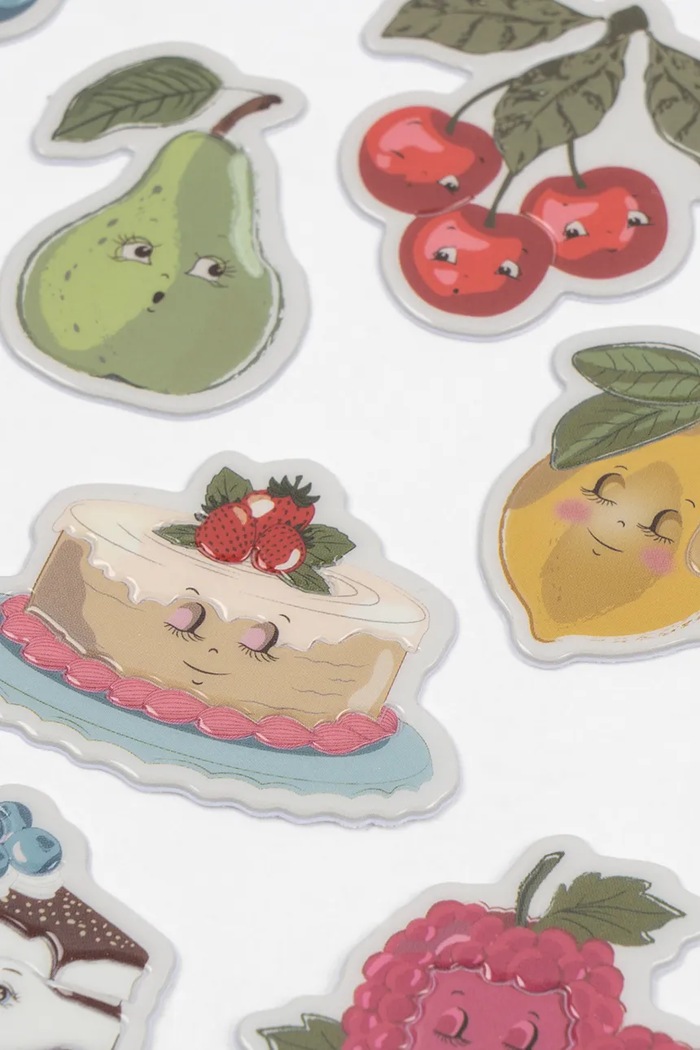Chlapec Konges Sløjd nálepky detské PUFFY STICKERS KS105528.PPY2 viacfarebná