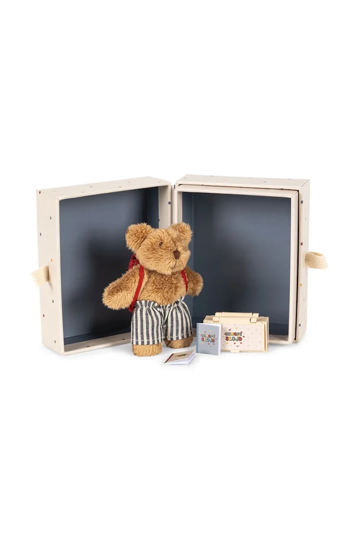 Konges Sløjd jucărie de pluș copii TINY TEDDY BACK TO SCHOOL KS105554.PPY2