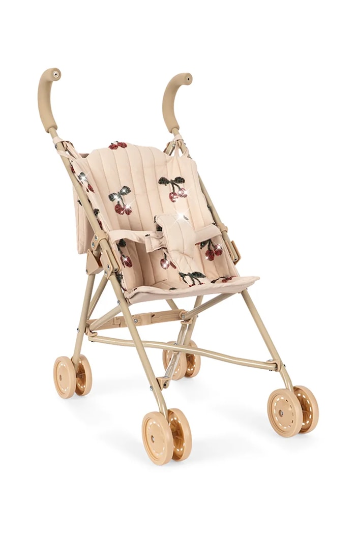 Konges Sløjd kočík pre bábiky detský TULLE DOLL STROLLER béžová KS105561.PPY2