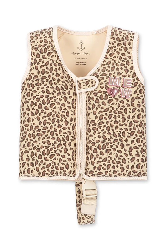 Konges Sløjd γιλέκο κολύμβησης KITTY SWIM VEST KS105441.PPY2 μπεζ SS26