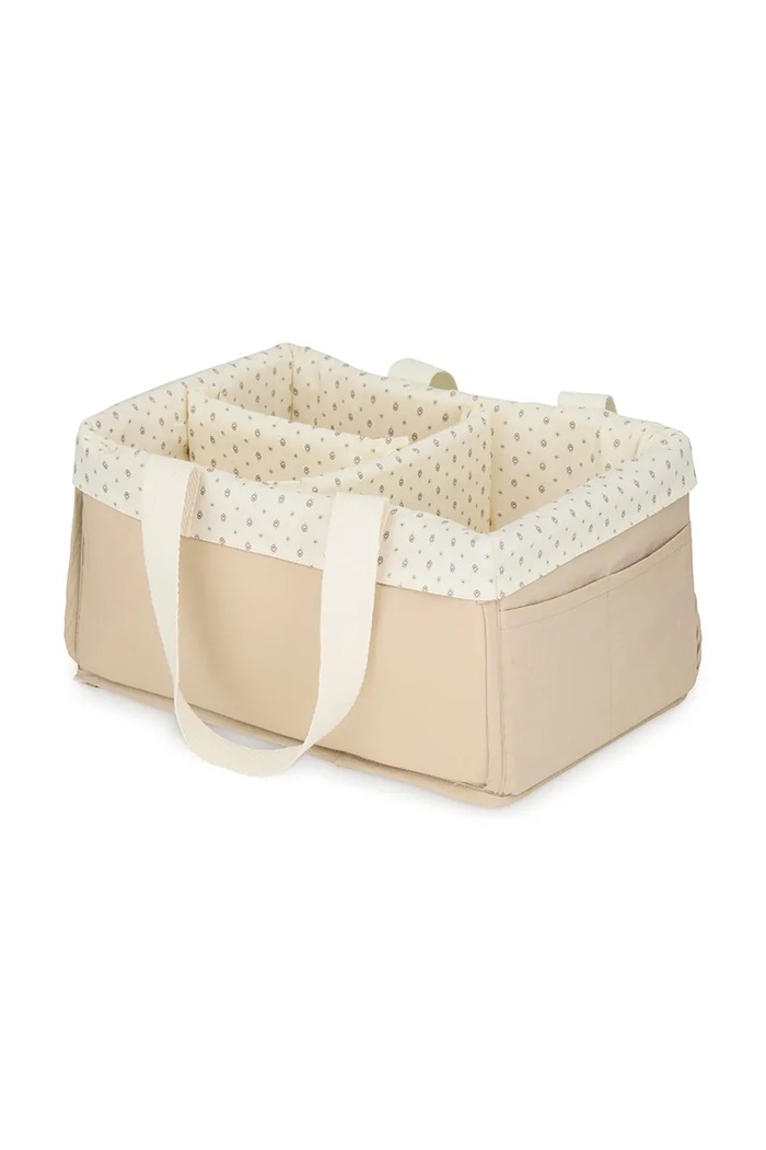 Cam Cam Copenhagen φορητός οργανωτής παιδικός βαμβακερός Rowan μπεζ 1658.P102