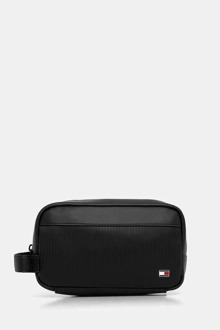 Kozmetická taška Tommy Hilfiger čierna AM0AM13949