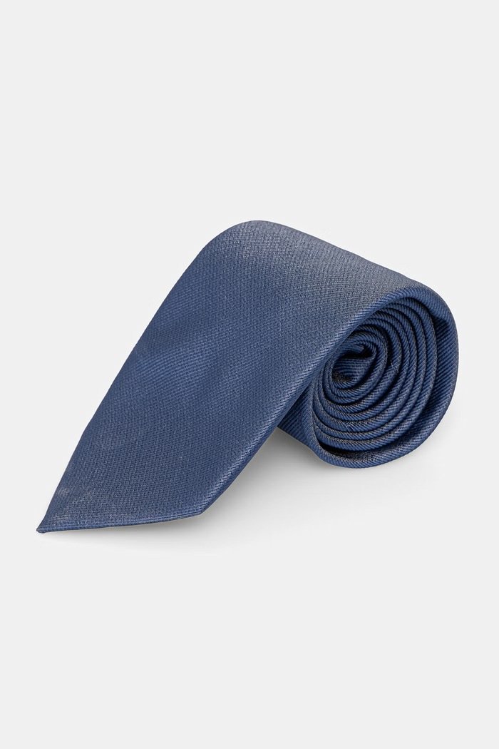 BOSS férfi selyem nyakkendő H-TIE CM 7.5 ONE kék 50556054