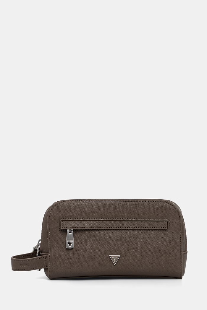 Козметична чанта Guess MILANO кафяв PMMISA.P6161