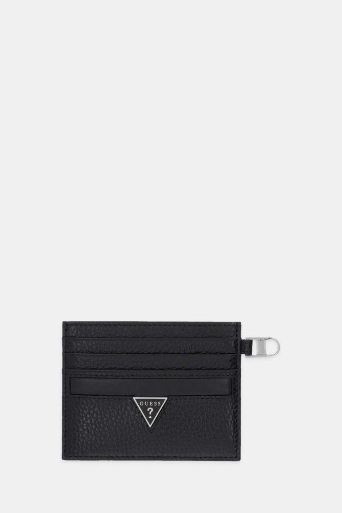 Kožni etui za kartice Guess MONACO etui za kartice crna SMMOGR.LEA25