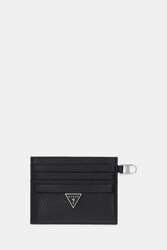 Kožni etui za kartice Guess MONACO etui za kartice crna SMMOGR.LEA25