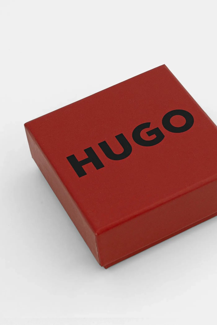 HUGO komplet bransoletek męskich bez kamienia E-HUGOCORD3-BRA 2-pack 50552605