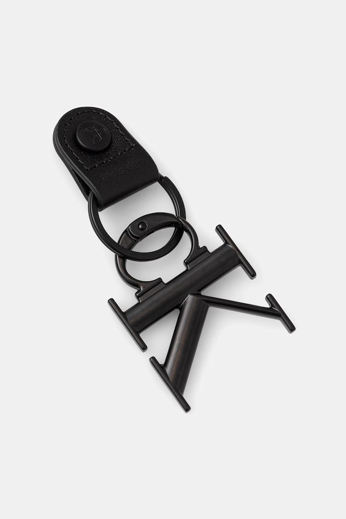 Calvin Klein brelok męski skórzany czarny LV04D1157G