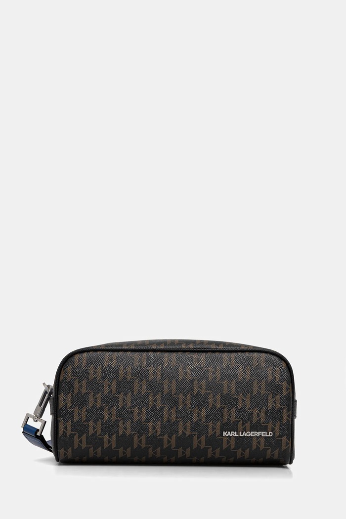 Karl Lagerfeld kosmetyczka K/MONOGRAM brązowy B1M32056