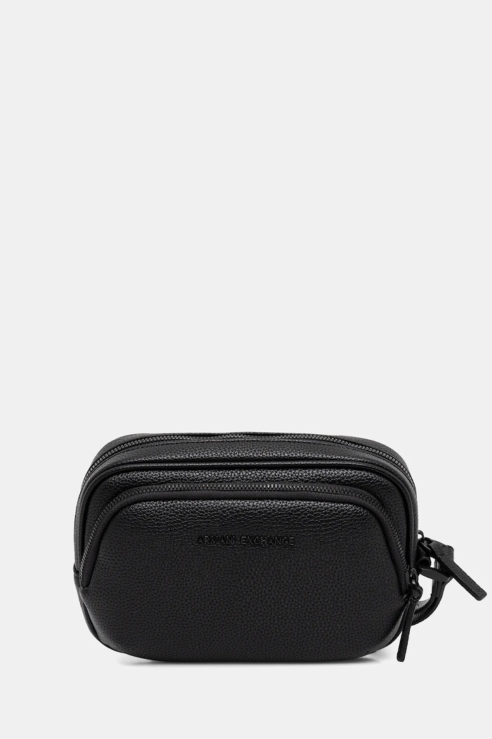Kozmetička torbica Armani Exchange crna XM002034.AF19929