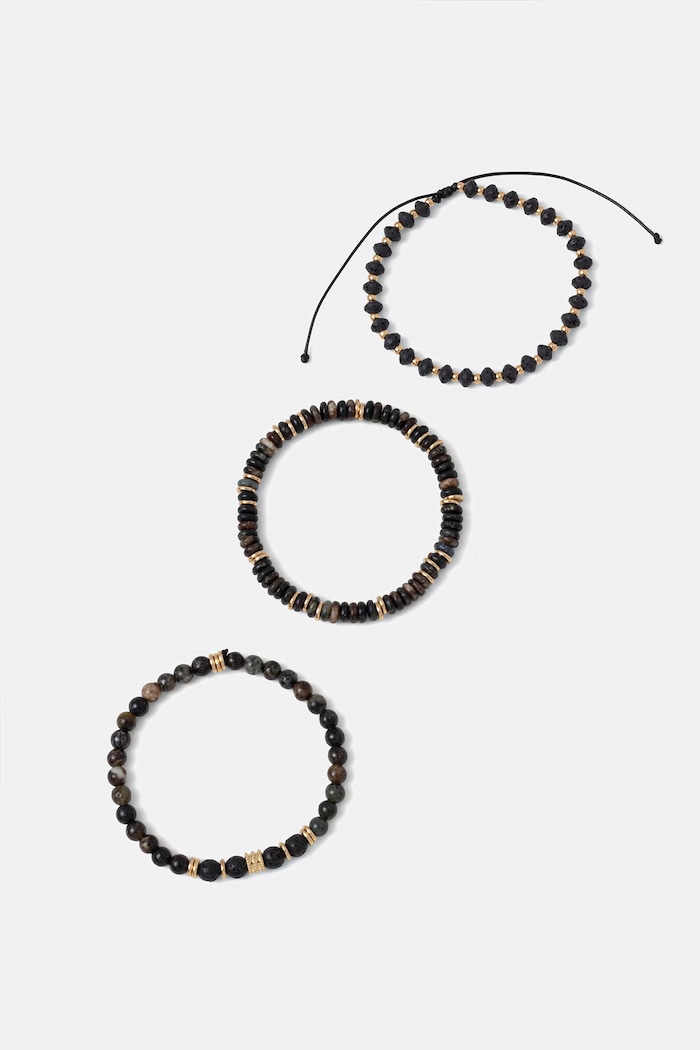 Aldo bransoletka THEOS 3-pack 3-pack czarny THEOS.020