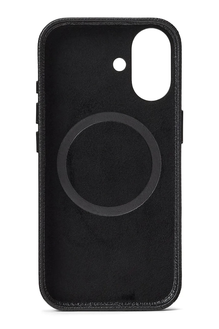 Kožené puzdro na mobil Polo Ralph Lauren iPhone 17 405P17553 čierna SS26