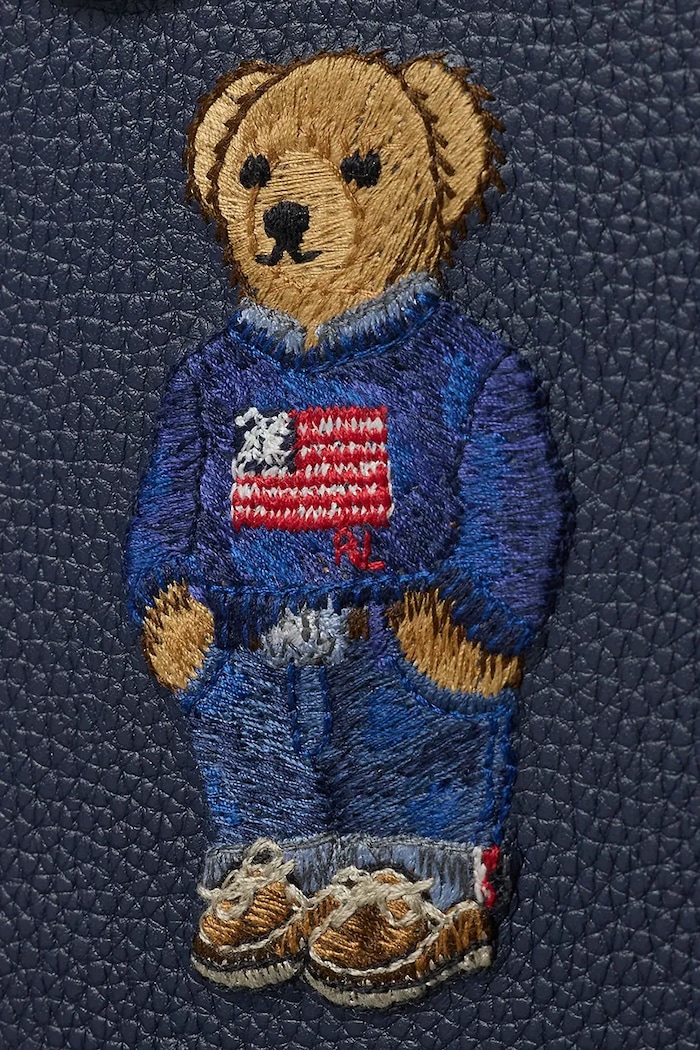 Akcesoria Polo Ralph Lauren etui skórzane na telefon iPhone 17 405P17562 granatowy