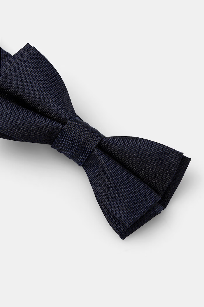 Calvin Klein papion pentru bărbați, din mătase CK2021E001 bleumarin SS26